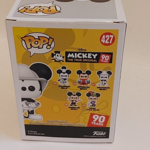 FUNKO POP FIREFIGHTER MICKEY #427 DISNEY MICKEY 90 YEARS VINYL FIGURE - Picture 5 of 7